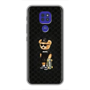 Чехлы Мишка Тедди для Моторола Мото джи 9 плей (GUCCI Teddy)
