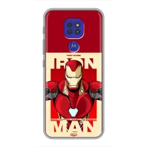 Чехол Супергерой Железный человек на Motorola MOTO G9 Play (Iron man)