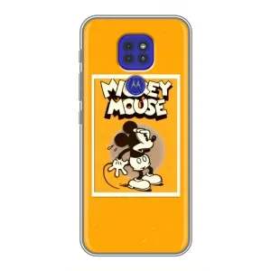 Чехлы с принтом Микки Маус на Motorola MOTO G9 Play (Испуганный Микки)