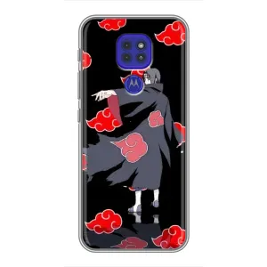 Чехлы с картинкой Итачи Учиха на Motorola MOTO G9 Play (Итачи облако)