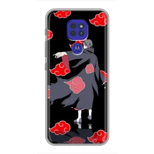 Чехлы с картинкой Итачи Учиха на Motorola MOTO G9 Play (Итачи в плаще)