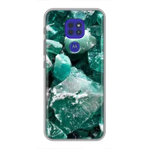 Чехол (Дорого -богато) на Motorola MOTO G9 Play (Изумруд)