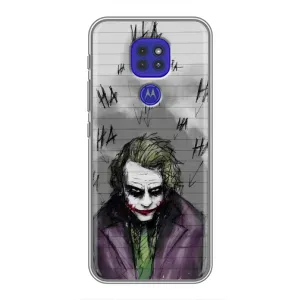 Чехлы с картинкой Джокера на Motorola MOTO G9 Play (Joker клоун)