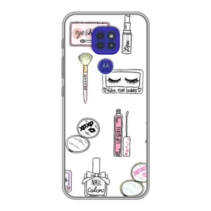 Девчачий Чехол для Motorola MOTO G9 Play (Косметика)