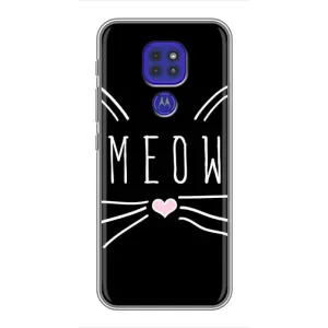 Бампер с изображением Котиков для Моторола Мото джи 9 плей (КОТИК MEOW)