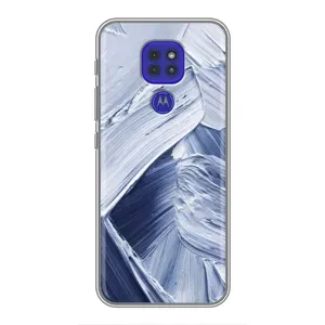 Чехлы со смыслом для Motorola MOTO G9 Play (Краски мазки)