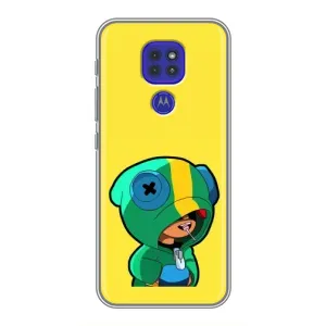 Чохол Бравл Старс для Motorola MOTO G9 Play (Леон (LEON))