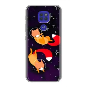 Чехол с Лисичкой для Motorola MOTO G9 Play (Лисы)