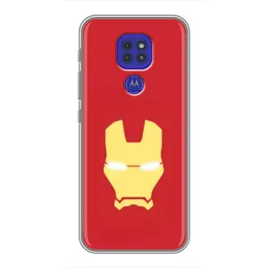Чехол Супергерой Железный человек на Motorola MOTO G9 Play (Man)