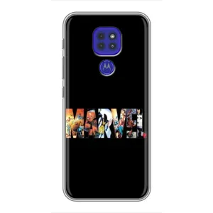 Силиконовый Чехол для Motorola MOTO G9 Play (MARVEL)