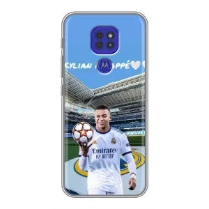 Чехол (TPU) с Футболистом на Motorola MOTO G9 Play (Mbappe Real)