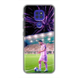 Чехлы Лео Месси в Майами на Motorola MOTO G9 Play (Месси в Майами)