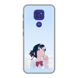 Чехол с персонажами АНИМЕ на Motorola MOTO G9 Play (Мицуха)
