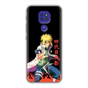Купить Чехлы на телефон с принтом Anime для Motorola MOTO G9 Play (Минато)