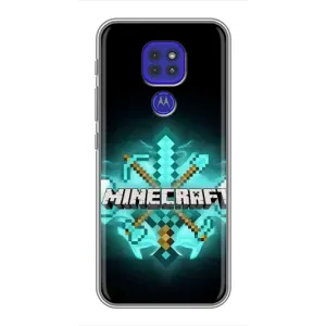 Чехол майнкрафт для Motorola MOTO G9 Play (MineCraft 2)