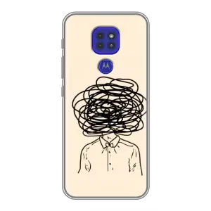 Чехлы со смыслом для Motorola MOTO G9 Play (Мысли)