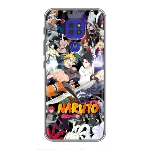 Купить Чехлы на телефон с принтом Anime для Motorola MOTO G9 Play (Наруто постер)