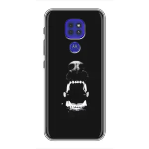 Чехол ДОБЕРМАН для Motorola MOTO G9 Play (Пасть добермана)