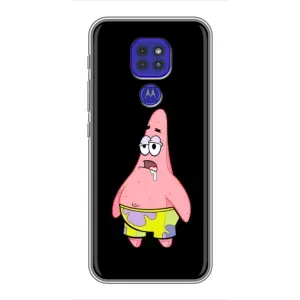 Чехлы с Патриком на Motorola MOTO G9 Play (Патрик завис)