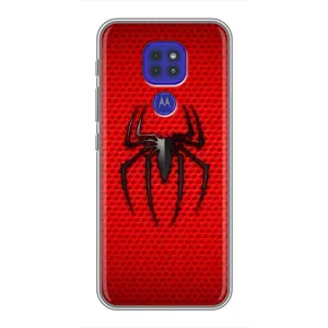 Чехол Супергерой Человека Паука на Motorola MOTO G9 Play (Паук марвел)