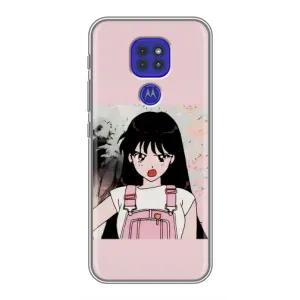 Чехол с персонажами АНИМЕ на Motorola MOTO G9 Play (Сейлор Марс)