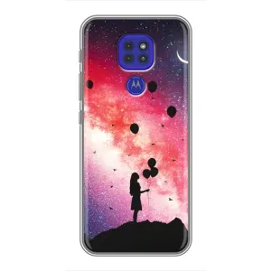 Силіконові Чохли Коханій людині для Motorola MOTO G9 Play (Кулі в небі)
