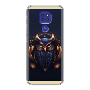 Чехлы с принтом СОВЫ для Motorola MOTO G9 Play (Стильная Сова)