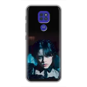 Чехлы с принтом Уэнсдей на Motorola MOTO G9 Play (Танец Уэнсдей)