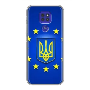 Чехол с Украинской символикой на Моторола Мото джи 9 плей (Украина это Европа)