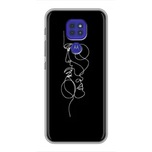 Силіконові Чохли Коханій людині для Motorola MOTO G9 Play (Закохана пара)