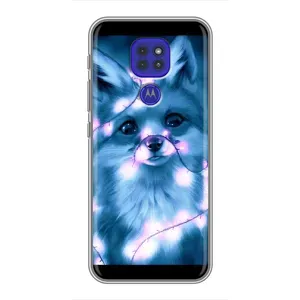 Чехол с Лисичкой для Motorola MOTO G9 Play (Яркая Лиса)