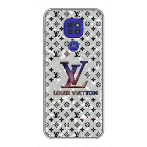 Чохол Стиль Louis Vuitton на Motorola MOTO G9 Play (Яскравий LV)