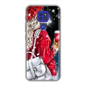 Чехлы на Новый Год Motorola MOTO G9 Play (Зима пришла)