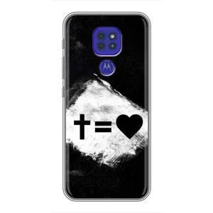 Чехлы для Motorola MOTO G9 Play (Для Христиан) (Значки 2)