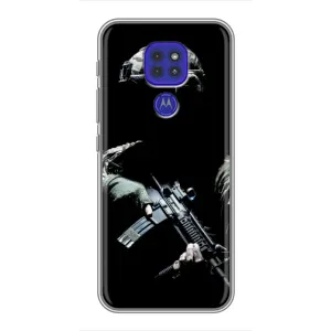 ЗСУ Чехлы (TPU) для Motorola MOTO G9 Play (ЗСУ снайпер)