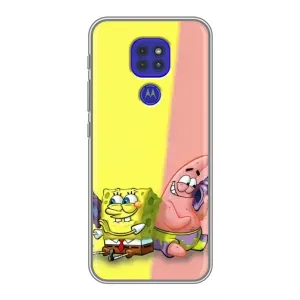 Чехлы с Патриком на Motorola MOTO G9 Play (Звонок)
