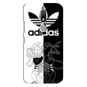 Чехол в стиле "Адидас" для Мото М (Adidas шнурки)