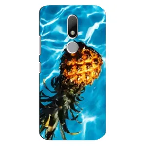 Чохол з зображенням смачної їжі для Motorola Moto M (Ананас)