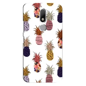 Чохол з зображенням смачної їжі для Motorola Moto M (Ананаси)