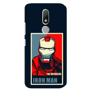 Чехол Супергерой Железный человек на Motorola Moto M (Art Iron man)