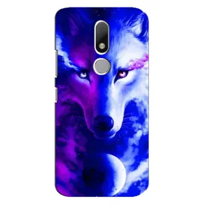 Чехол с Волком на Motorola Moto M (Арт-Волк)