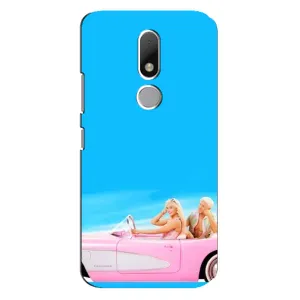 Силиконовый Чехол Барби Фильм на Motorola Moto M (Барби и Кен)