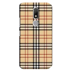 Чехол с Брендами одежды на Мото М (Burberry стиль)