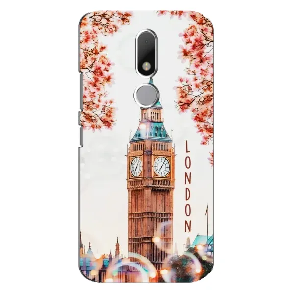 Чехол с рисунком «Часы Лондон» для Motorola Moto M Чехол с рисунком «Часы Лондон» для Motorola Moto M