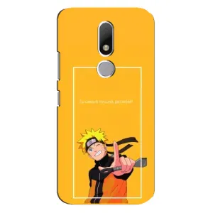 Чехлы с принтом Наруто на Motorola Moto M (Даттебаё)