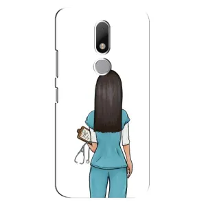 Силиконовый бампер (Работники) на Motorola Moto M (Доктор)