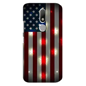 Чохол Прапор USA для Motorola Moto M (Прапор США 2)