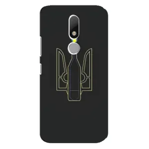 Чехол с картинкой (Патриотический ГЕРБ) на Motorola Moto M (Герб - Молотова)