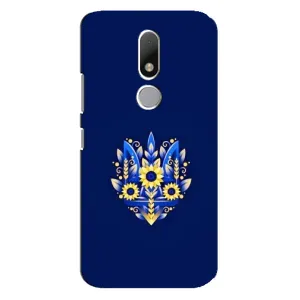 Чехол с картинкой (Патриотический ГЕРБ) на Motorola Moto M (герб)