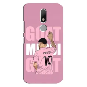 Чехлы Лео Месси в Майами на Motorola Moto M (GOAT MESSI)